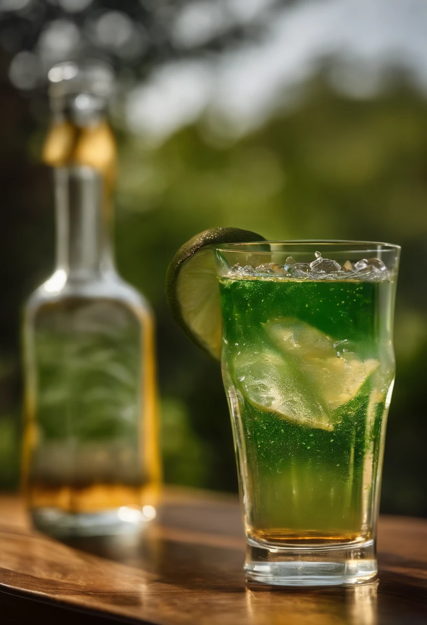 copo, cachaça, pinga, alcoholic drink, tequila, copo de tequila, gotas pingando no vidro, translucent liquid, liquid in motion, noite, fundo escuro e verde, night outdoor lighting, fundo natural, alto detalhe, very humid humidity, alto brilho, marcas d'wet water, superdetalhe, superdetalhamento de superdetalhe, surrealismo, luz suave, studio illumination, luz suave difusa, profundidade de campo rasa, foco nítido, efeito bokeh, reflexo de vidro altamente detalhado, ultrafino (superfino, ultrafino fino) (fino, fino, ultra-detalhado), cinemactic, surrealismo, armadura, melhor qualidade, ultra-high-resolution (fotorrealista: 1.4), alta resolução, detalhe, fotografia raw, Clear playback, standard camera, textura realista, lighting dramatic, mecanismo irreal, popular no artstation, macro