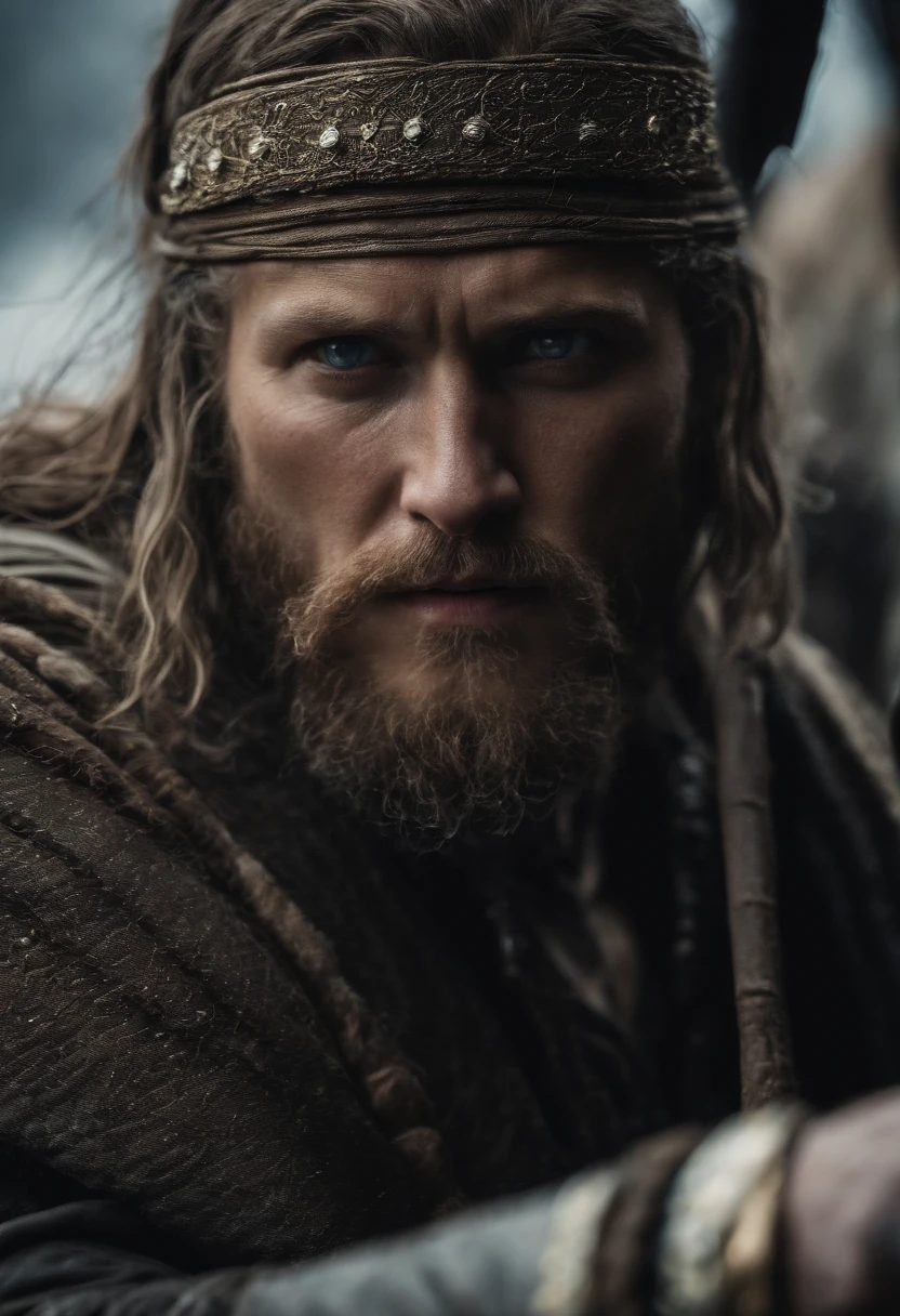 Image of Ragnar in an epic confrontation with Sovereign Fro