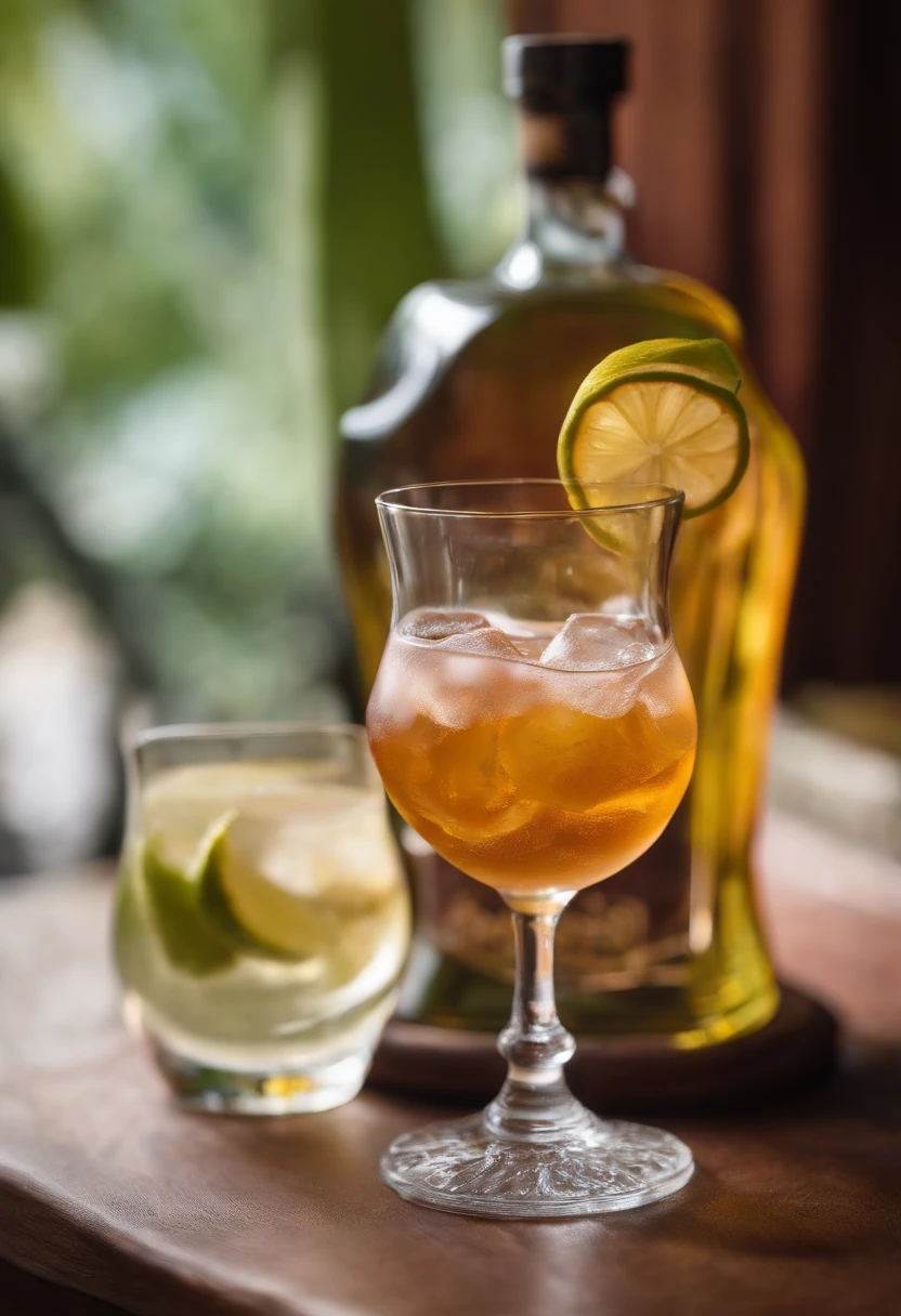 glass of cachaça