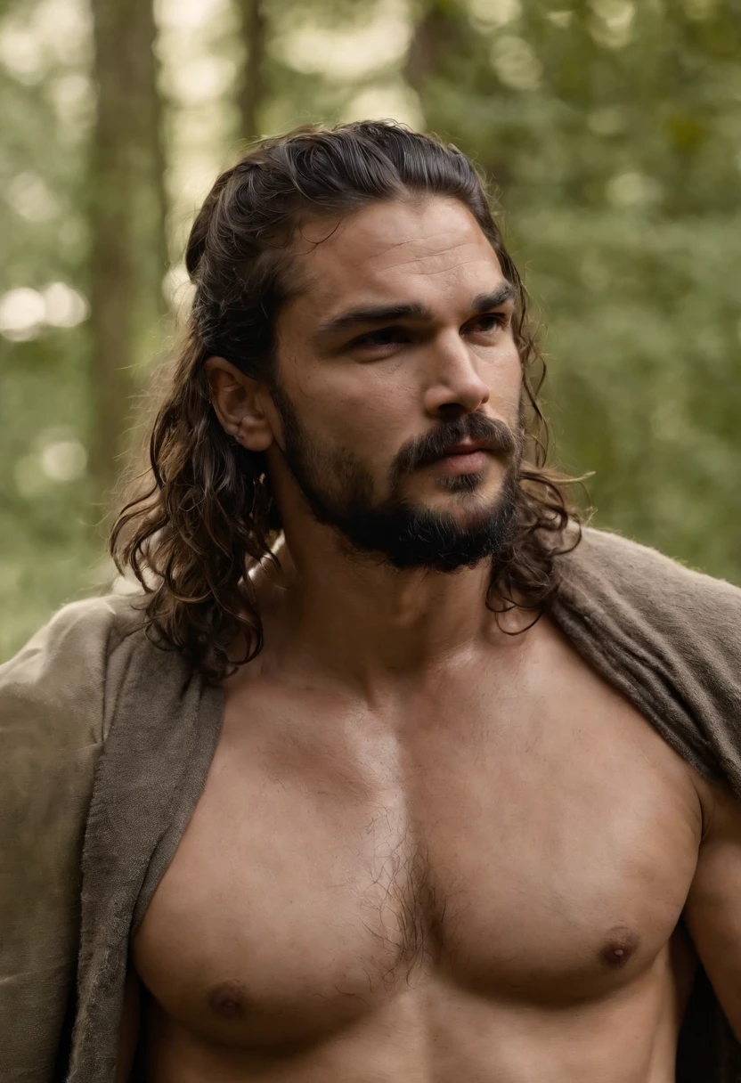 Jason mamoa pelado,gostoso, músculoso,sem roupas, mostrando o corpo nu,o Thick penis