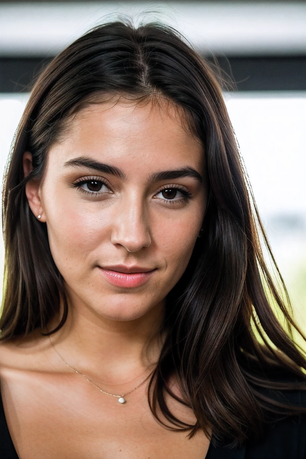 Instagram-Foto, Nahaufnahme Gesicht 1.4f, bookeh effect, Foto von 23 Y.o Chloe, blasse Haut, (smil:0.4), Harte Schatten, (10, RAW-Foto, Top quality),realistisch, Frontal, Kompliziert detailliert, Gag, wegblicken, Frauenfokus, only black dresses, Morgenhimmel, Sanfte Beleuchtung, Filmische Beleuchtung, portrait, Mit Liebe, beauty, beautiful, supreme clothing, blurry foreground, blur effect, Mikro-Details, weiches Licht, fotorealistisch, proportional, Hyper Details, Jung, Gemeinsames Gesicht, Ein lebendiges Gesicht, Detaillierte, seductive eyes, in einem schwarzen Sweatshirt, ((detailed facial features)), (fein detaillierte Haut), blasse Haut, Realistische Hautstruktur, Extreme Hautdetails, (poren:0.1), Masterpiece best quality, fotorealistisch, Eine hyperrealistische, Detailliert, 8K, HDR, (Sanfte Farbe: 1.2), light depth of field, Breites Licht, Hoher Kontrast, Hintergrundbeleuchtung, Leichtes Funkeln, chromatische Aberration, Scharfer Fokus, RAW-Farbfoto, ((NSFW)),