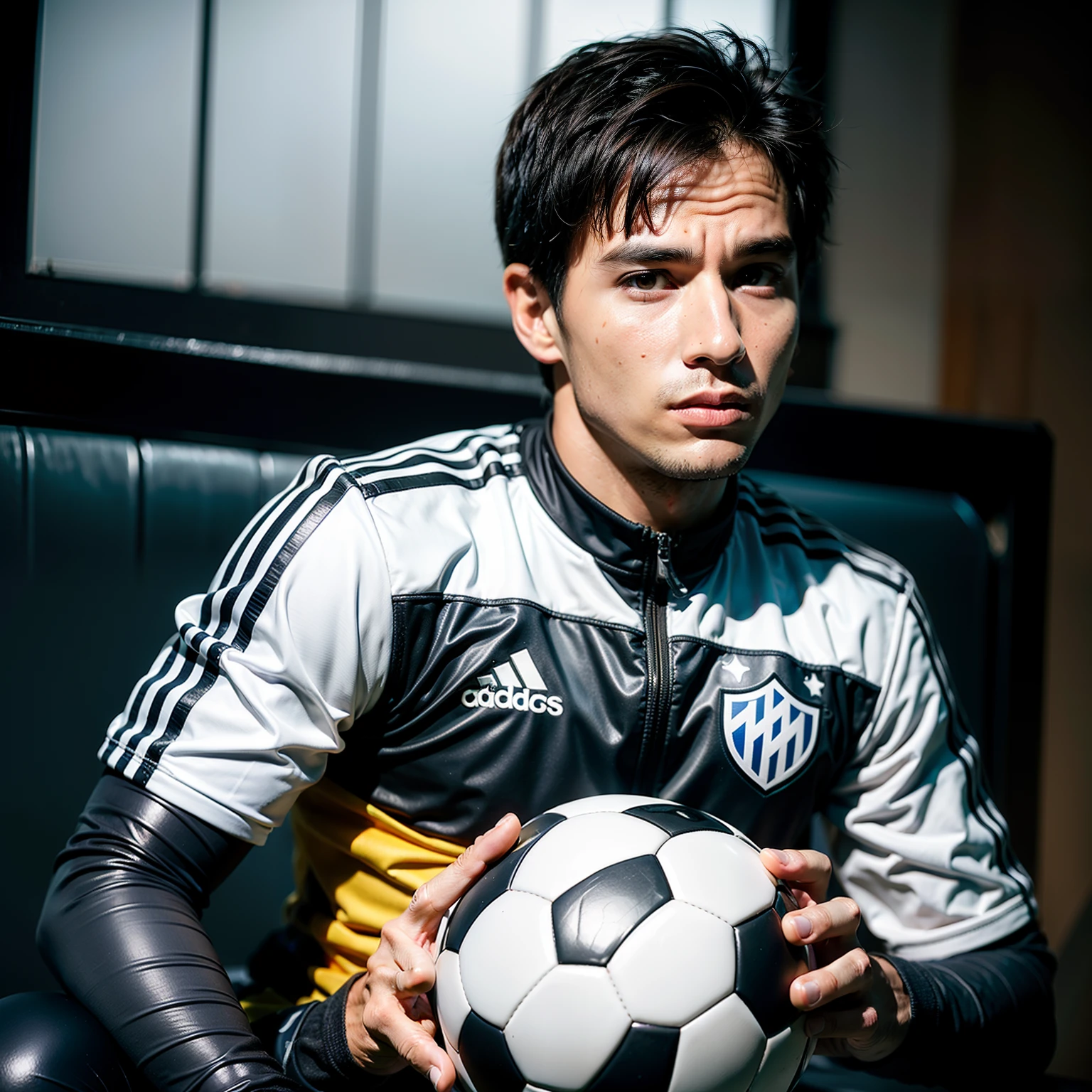 Homem Soccer Player in Botafogo celebrating