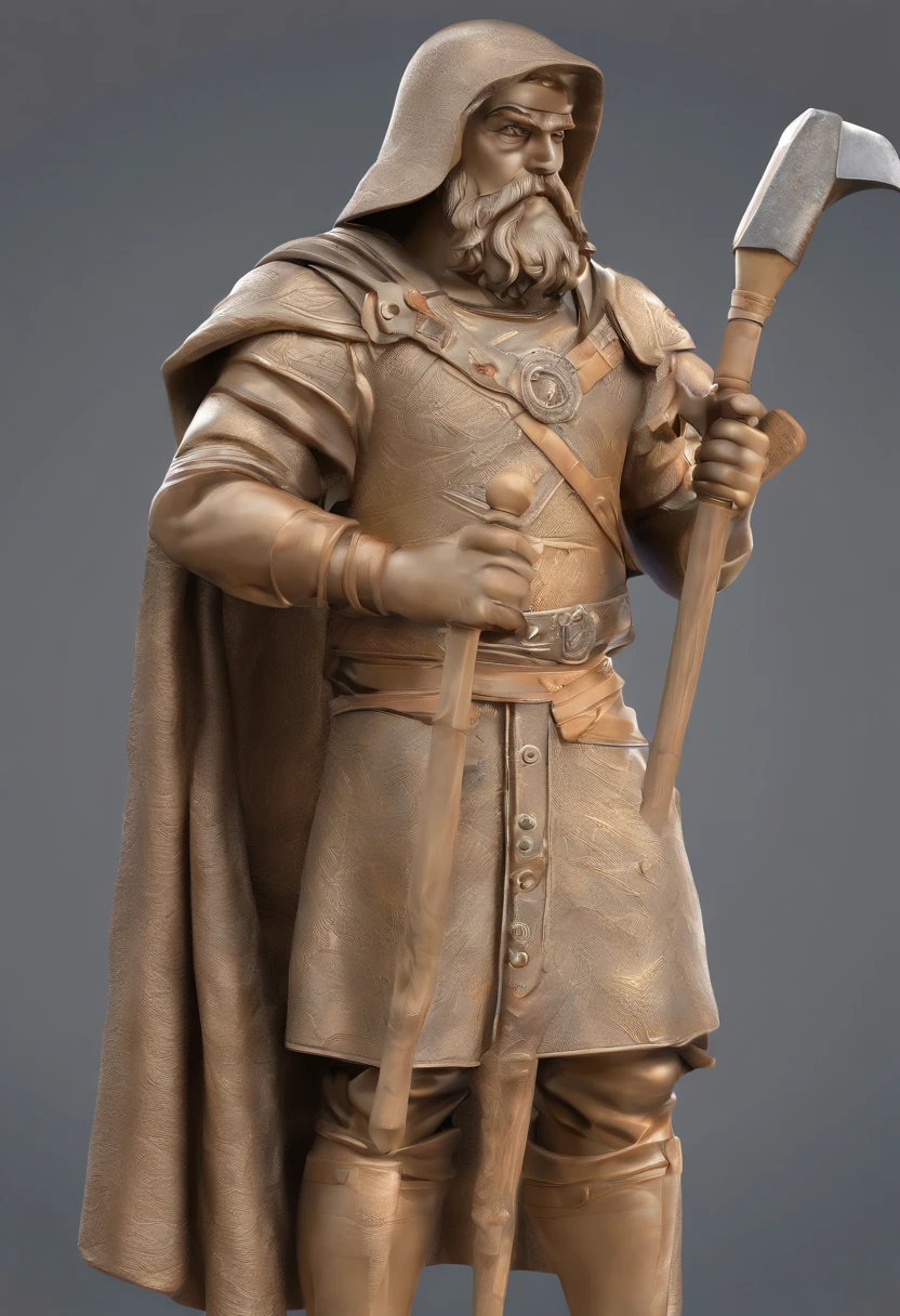 A closeup of a statue of a man with a hammer, imagem detalhada, superman, Detalhe super detalhado, vista lateral. altamente detalhado, da coisa, ( figura altamente detalhada ), incrivelmente alto detalhou, Close view, super altamente detalhado, Detalhes extremamente altos, Vista lateral acima, extremely detailed frontal angle, extremamente alto detalhamento, tiro detalhado, perfil do lado direito