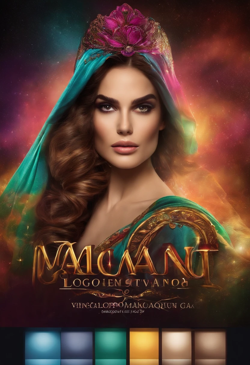 Um logotipo para uma loja de maquiagem