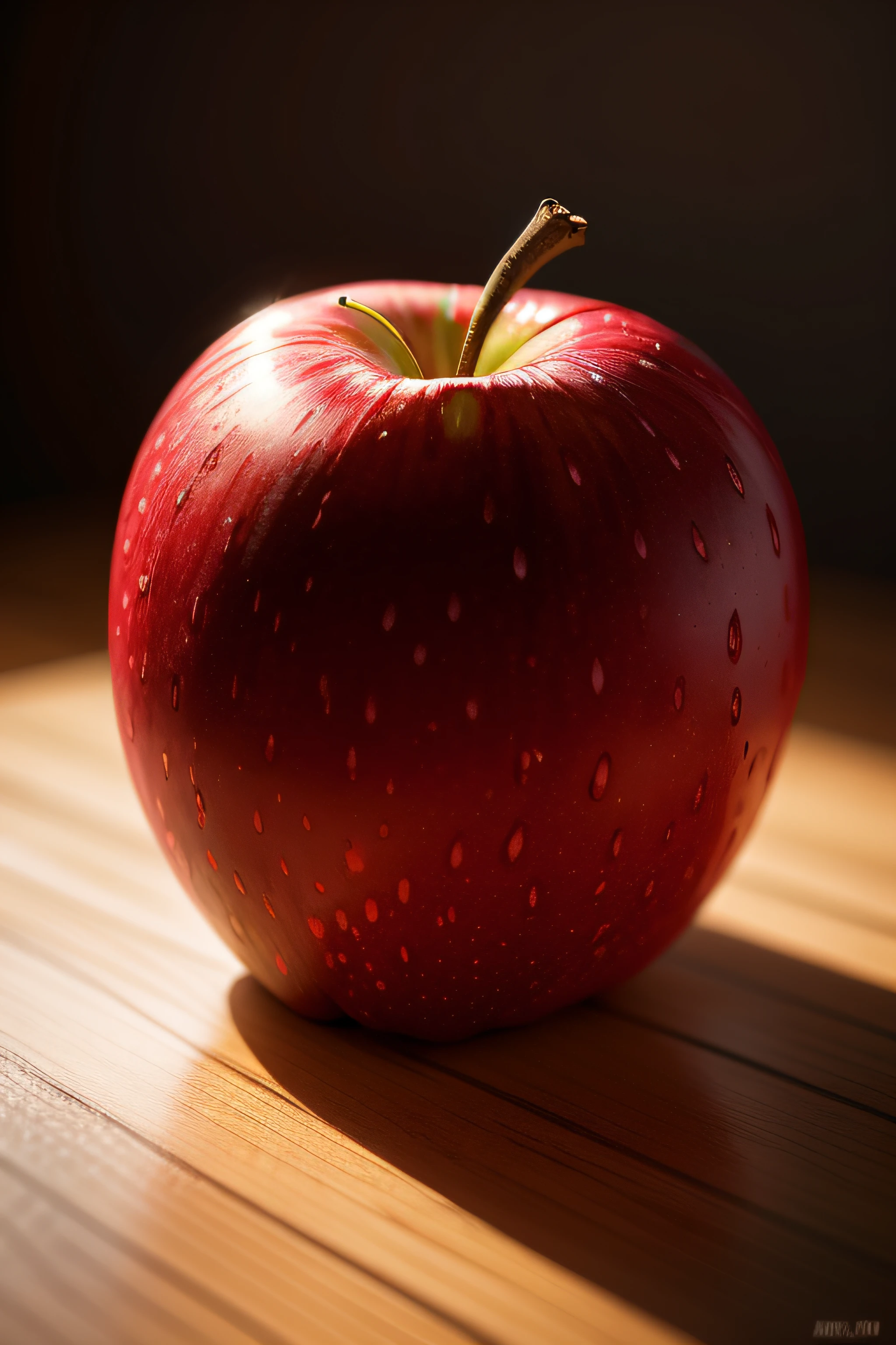 ultra realistic image of a apple