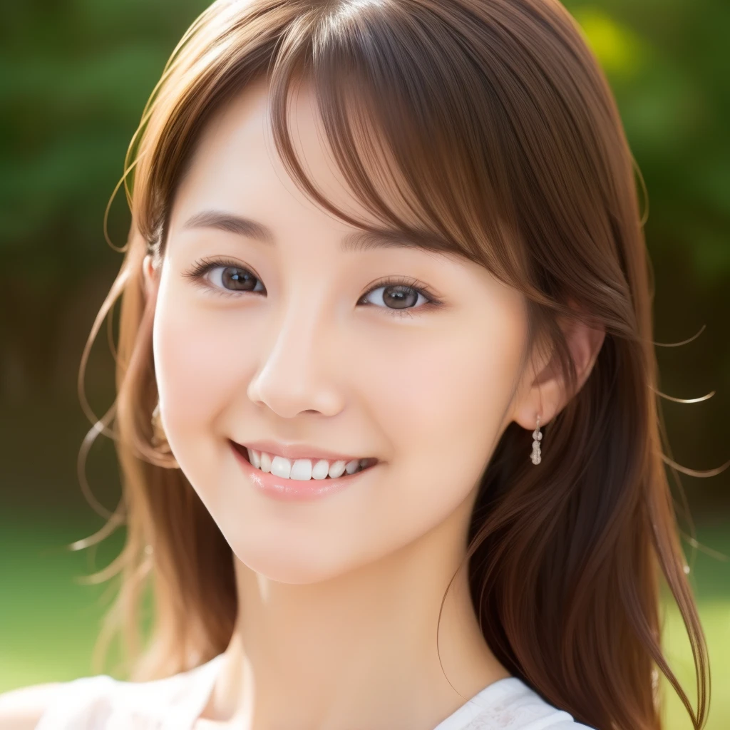 Japanese ),((beautiful girl)),cleavage,An expression that imagines something pleasant:1.2,(perfect body beauty:1.2),((perfect body)),(shy smile),beautiful teeth,