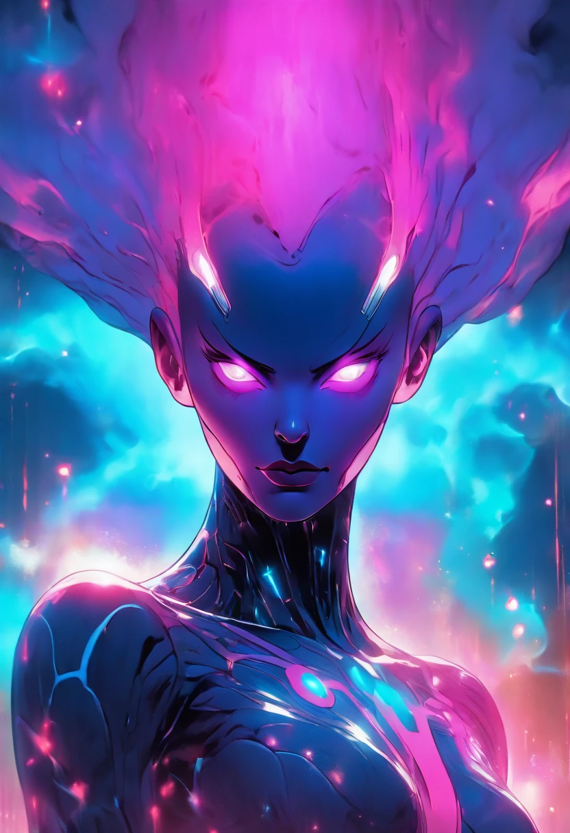 beautiful bald Cyborg Nebula from Marvel comics, ultra detailed artistic photography, midnight aura, night sky, dreamy, glowing, backlit, glamour, glimmer, shadows, oil on canvas, brush strokes, smooth, ultra high definition, 8k, unreal engine 5, ultra sharp focus, art by alberto seveso, artgerm, loish, sf, intricate artwork masterpiece, ominous, matte painting movie poster, golden ratio, trending on cgsociety, intricate, epic, trending on artstation, by artgerm, h. r. giger and beksinski, highly detailed, vibrant, production cinematic character render, ultra high quality model