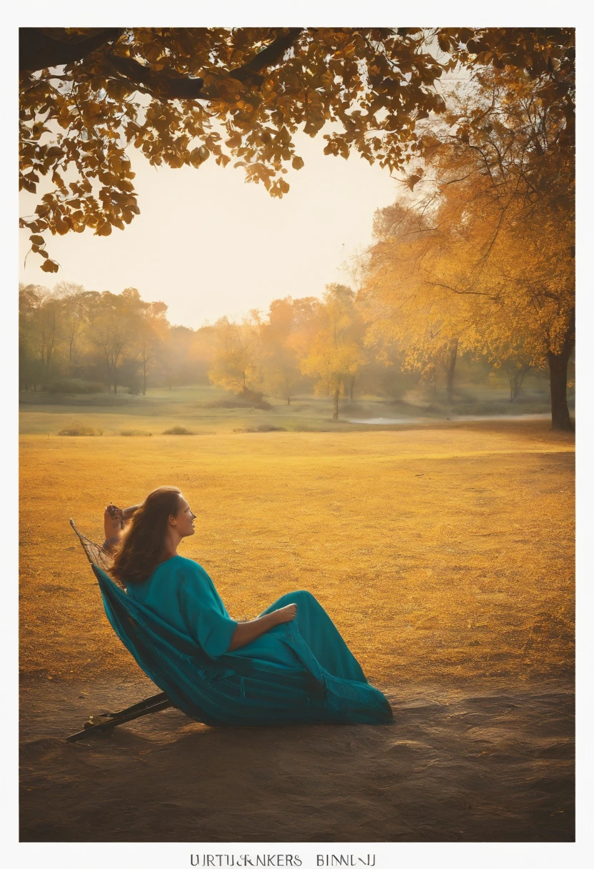 A lazy person sits without doing anything
