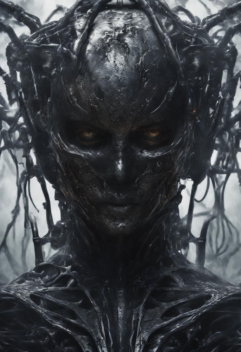 blood rein,Portrait Of A Biomechanical Catwoman Warrior,bullet dodger, Smooth, Explosion Of Liquid Splash,Sci-Fi, centralized portrait, Seb Mckinnon, H.R. Giger, Eldritch, Karol Bak, Mixed Media, Hyperrealism, Photorealism,[octane render]