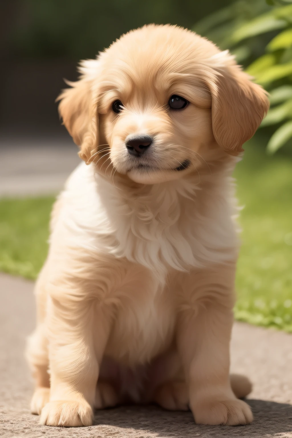 A beautiful puppy is depicted on an oil canvas, cada pincelada cuidadosamente trazada revela su belleza y encanto. Su suave, Shiny coat blends into warm, Tonos vibrantes, like the gold of the sun that caresses his back and the dark brown that adorns his ears and eyes.. The puppy's gaze radiates joy and tenderness, reflejando la lealtad y el amor incondicional que nos dan nuestras mascotas. Meticulous details highlight his wet and playful nose, its small but strong legs, Listo para explorar el mundo con entusiasmo. In this oil painting, Se captura la esencia de la nobleza canina, Conveying the happiness and deep connection we share with our faithful companions.
Prompts negativos