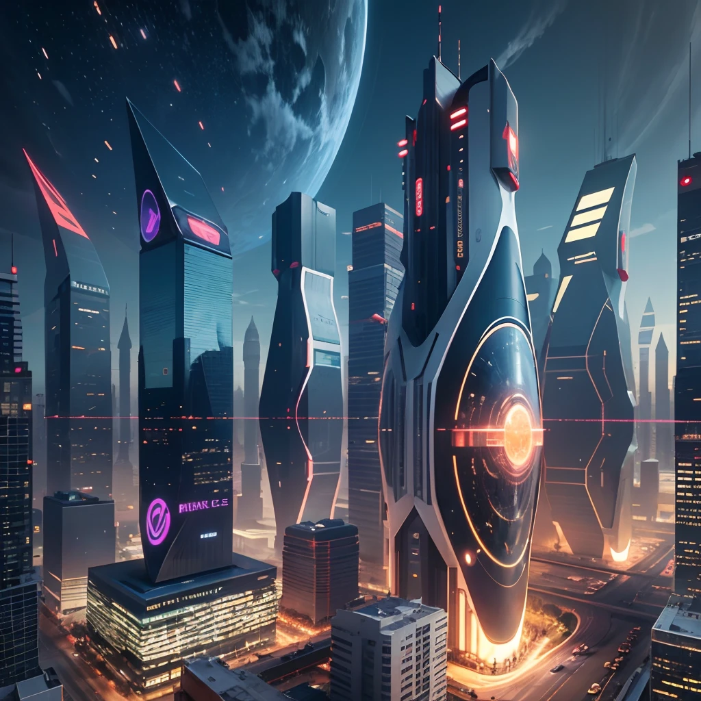 Enter a fascinating vision of the future through captivating futuristic imagery of the African city designed with African designs,african designed sculptures, Africa designed infrastructure, African designed spaceships, pierce the sky, The vibrant lights of the city that never sleeps. In the midst of a bustling cityscape, high-tech buildings, Its architectural marvels with african designs are enhanced in a futuristic style,The city is full of life,Full of life,Full of wealth。,Full of luxury。,Full of technology。。, State-of-the-art technology blends seamlessly with traditional African luxury urban structures. This stunning work of art, ,African beauty masked with highly detailed metallic and marble glossy features, use Pixai to bring powerful AI models to life, Show the limitless creativity and possibilities of our imagination. Experience the future of the cityscape at Pixai,Immerse yourself in a visionary world of art, --auto --s2