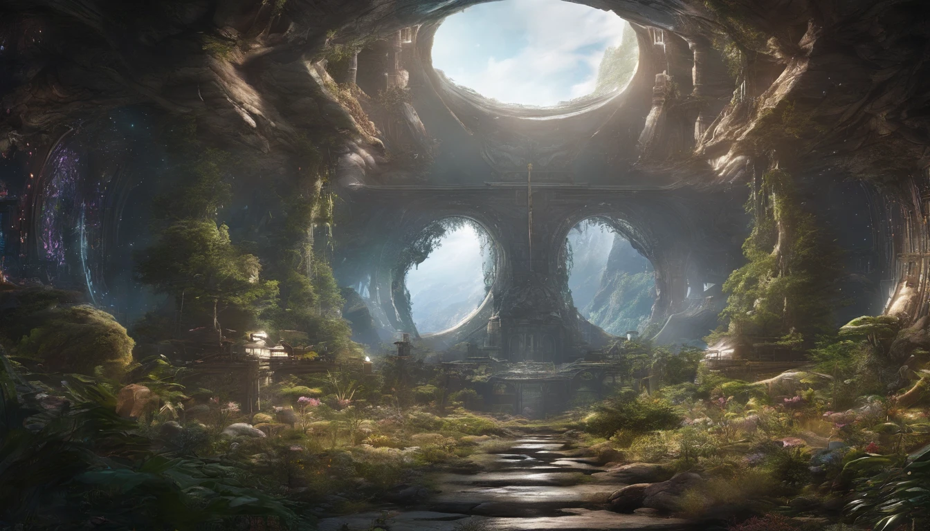 portal into a new world, galaxy, spacey, best landscape jangle