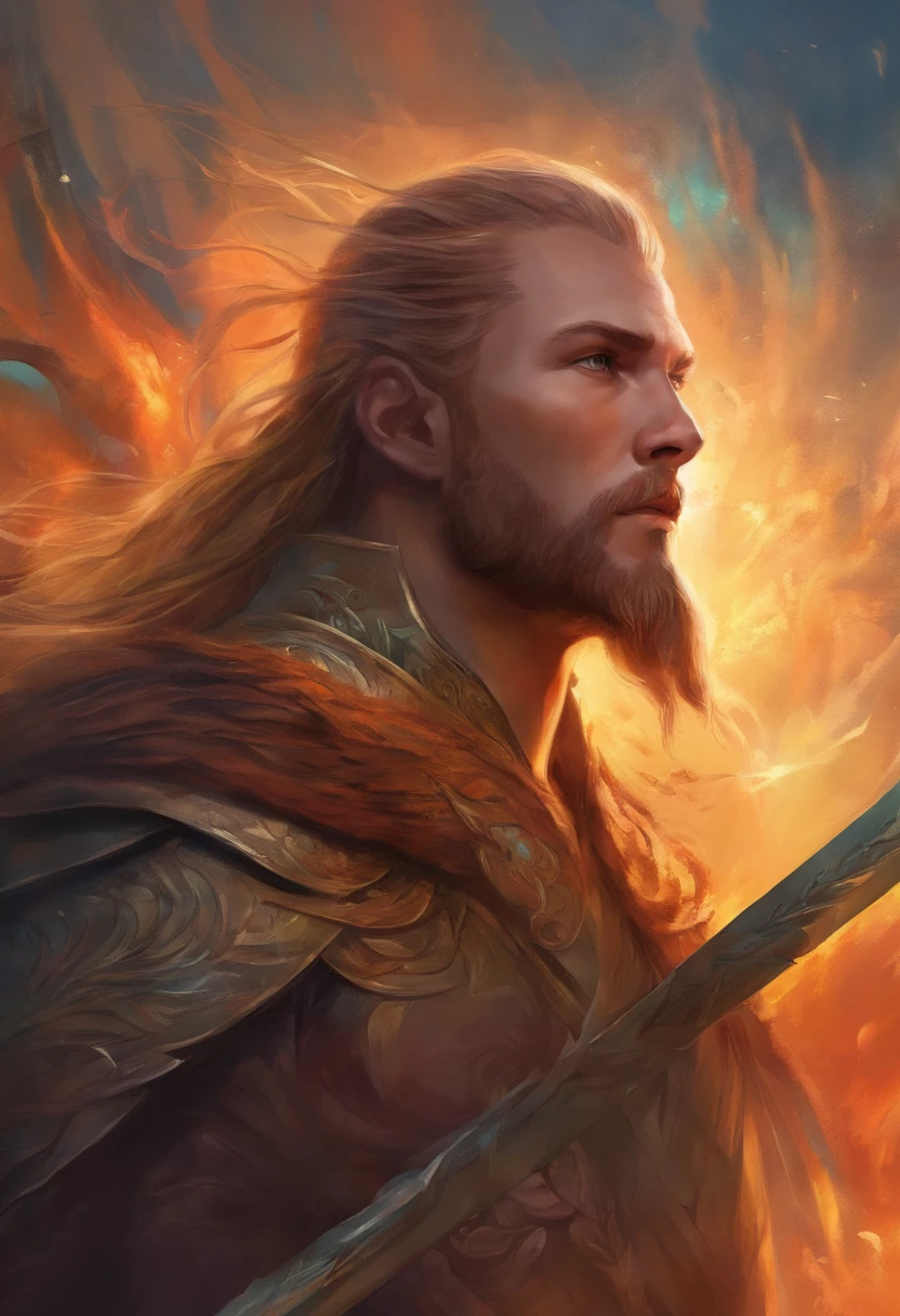 Imagem de Ragnar em um confronto de espada com o Soberano Fro