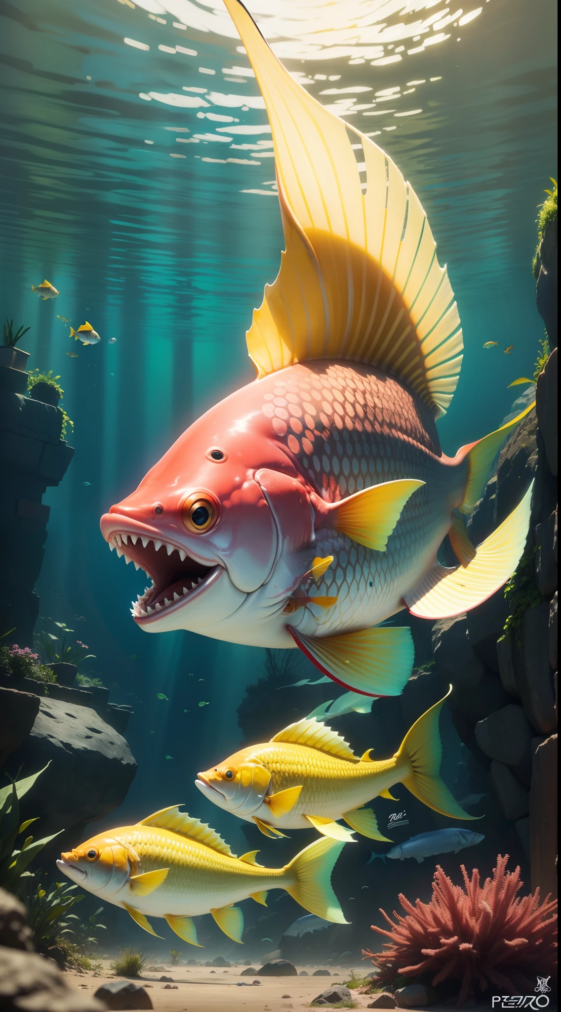Um peixe feroz