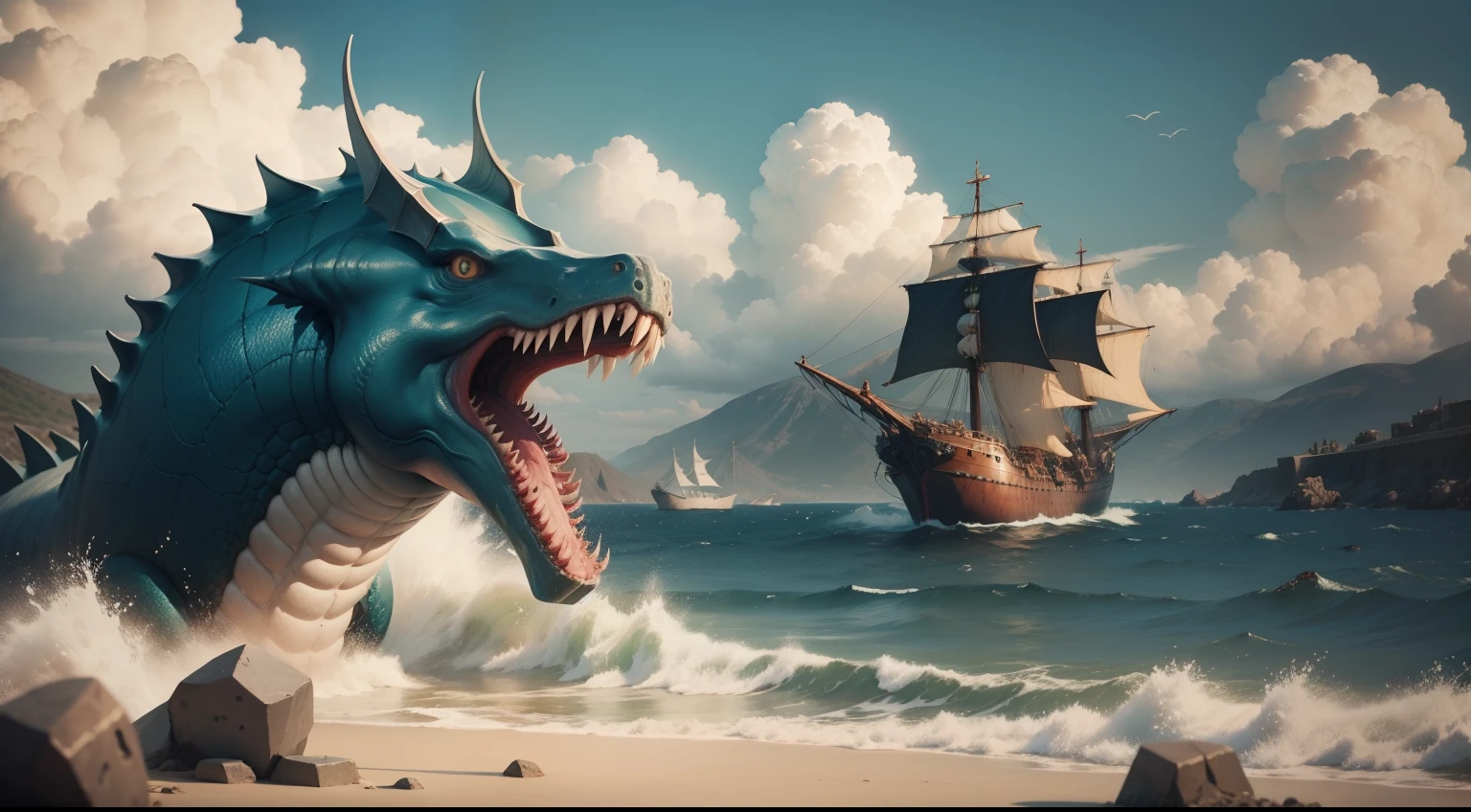 sea monsters from the greek mithology