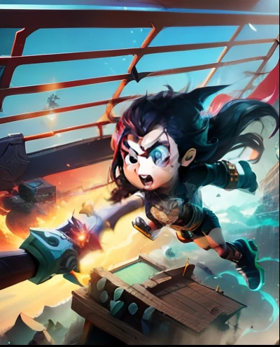Riot games animation style