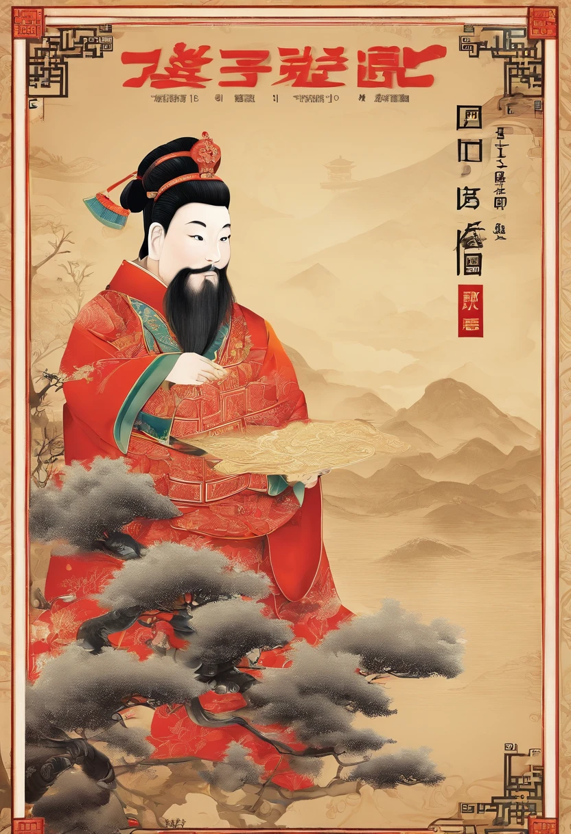 chinese series advertising poster