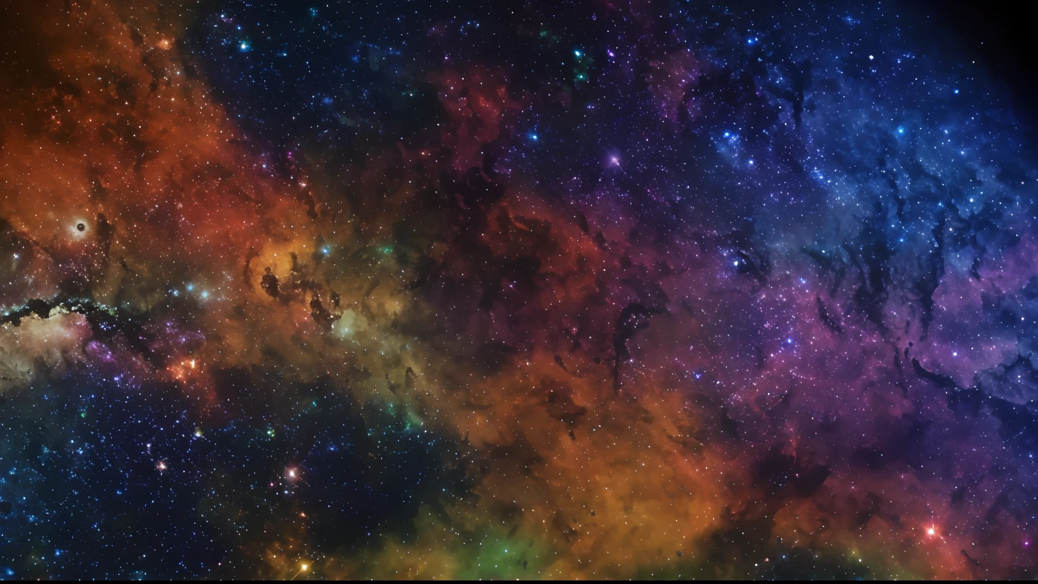A closeup of a colorful galaxy with a black background, cosmic and colorful, Nebulosas coloridas rasgadas, cosmic colors, Nebulosa colorida, space colors, campo de estrela de cor falsa, Cores das nebulosas, Nebulosas coloridas, Cores da nebulosa radiante, colorful galaxy, fundo colorido da nebulosa, background is an alien galaxy, galactic light colors, galaxy cosmic nebula, Nebulosa vibrante