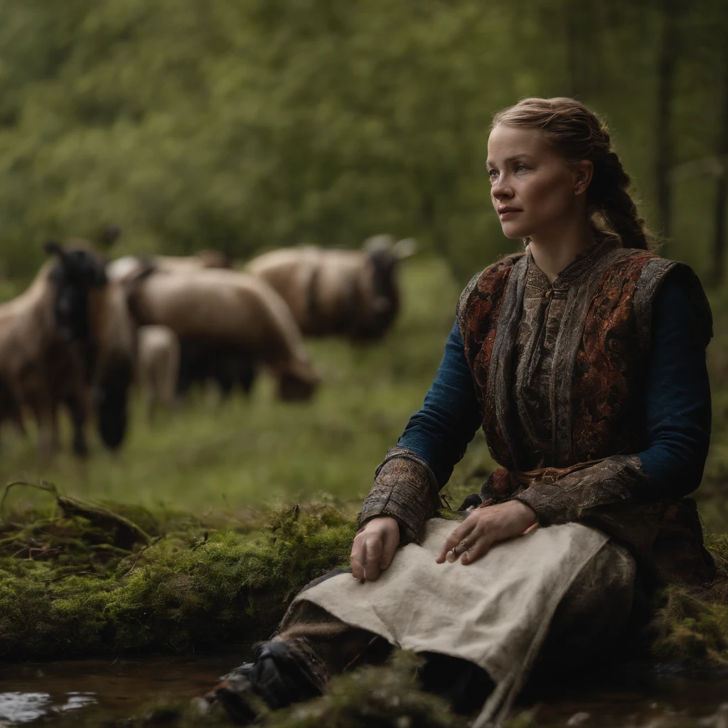Tora Borgarhjort foi esposa de Ragnar Lodbrok