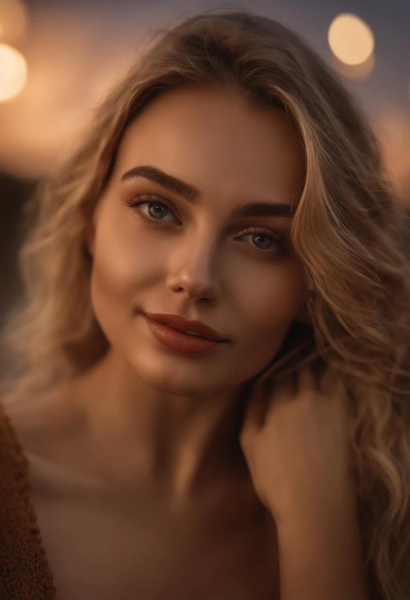 .RAW, analogique, Nikon Z 85mm,((Best quality)), ((Masterpiece)), ((Realstic)),image vintage, Magnifique femme russe, Blond, 22 ans, posant en boite de nuit en lingerie, porter de la lingerie petite, sourire avec des dents montrant, ((petits seins)), Intricate details, highly detailed, mise au point nette, professionnel, 4K, Rayons divins, hand model, Superbes yeux bruns, petite, high resolucion, Detailed facial features, High detail, mise au point nette, lisse, Extremely detailed, photo_\(ultra\), photoreallistic, Realstic, Post-traitement, max detail, roughness, real life, ultra realist, photorealism, 8K UHD, SEMI-SILHOUETTE light, Visage slave, longs cheveux blon, Beaux cheveux, Face of character