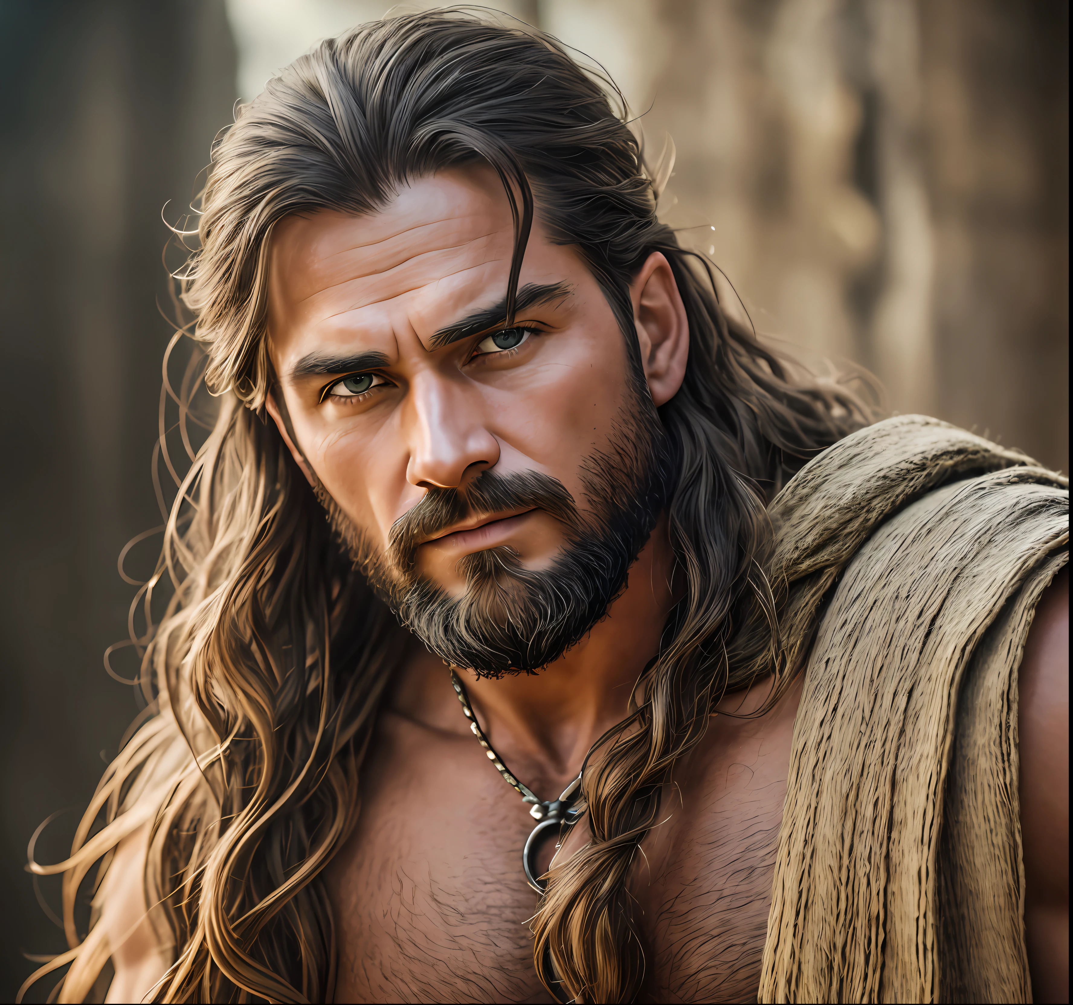 A very rustic handsome and attractive middle age man, full focus, tiltshift, ethereal, cinematic, shimmering lights, vikings, god, mythological king, grotesque, fierce, tumblr contest winner, hurufiyya, renaissance painting, very strong and masculine, movie still, cinematic lighting. photograph, detailed symmetric realistic face, extremely detailed natural texture, peach fuzz, long hair, masterpiece, absurdres, nikon d850 film stock photograph, kodak portra 400 camera f1.6 lens, extremely detailed, amazing, fine detail, hyper realistic lifelike texture, dramatic lighting, unrealengine, trending on artstation, cinestill 800 tungsten, looking at the viewer, photo realistic, RAW photo, TanvirTamim, high quality, highres, sharp focus, extremely detailed, cinematic lighting, 8k uhd,-imagine- --auto --s2