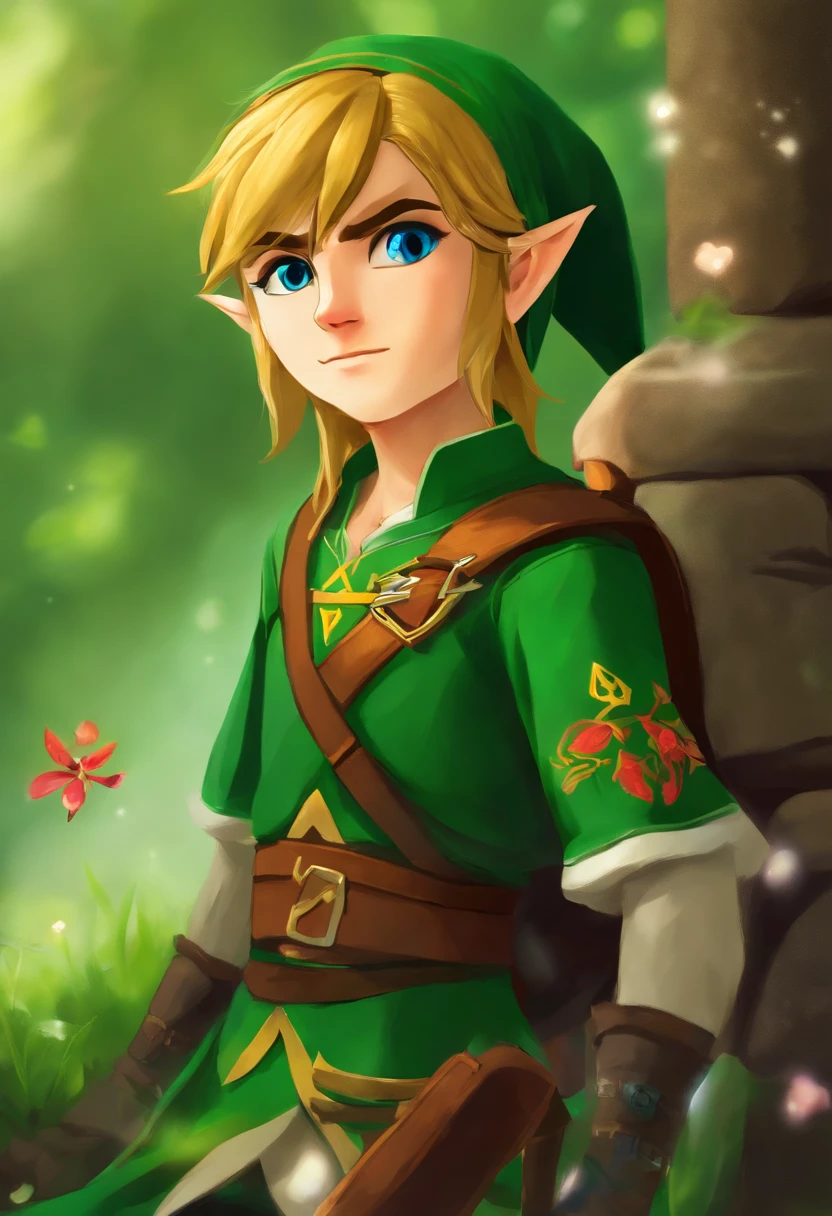 Link. Femboy. Legend of Zelda