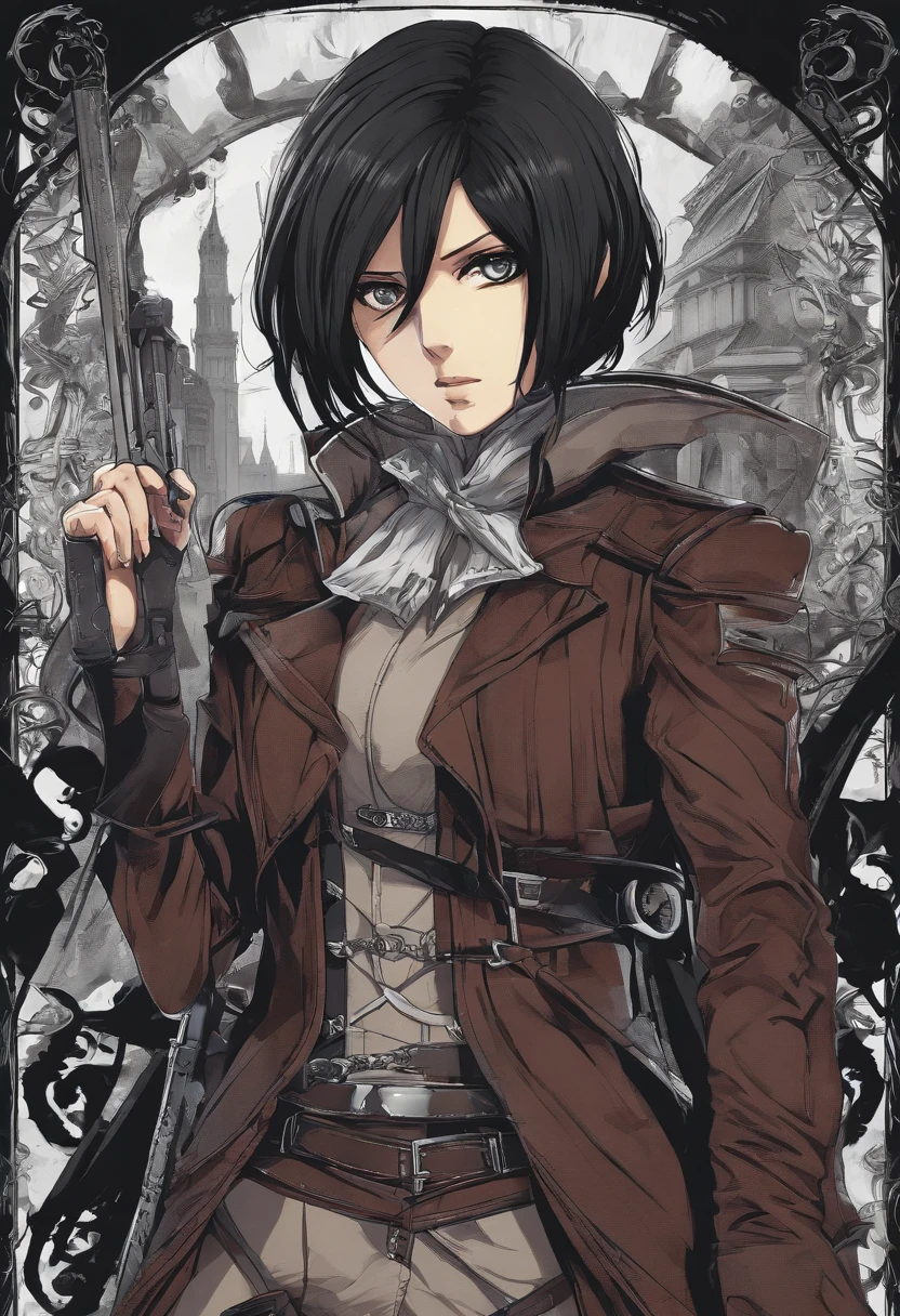 Mikasa Ackerman. Attack on Titan.adult