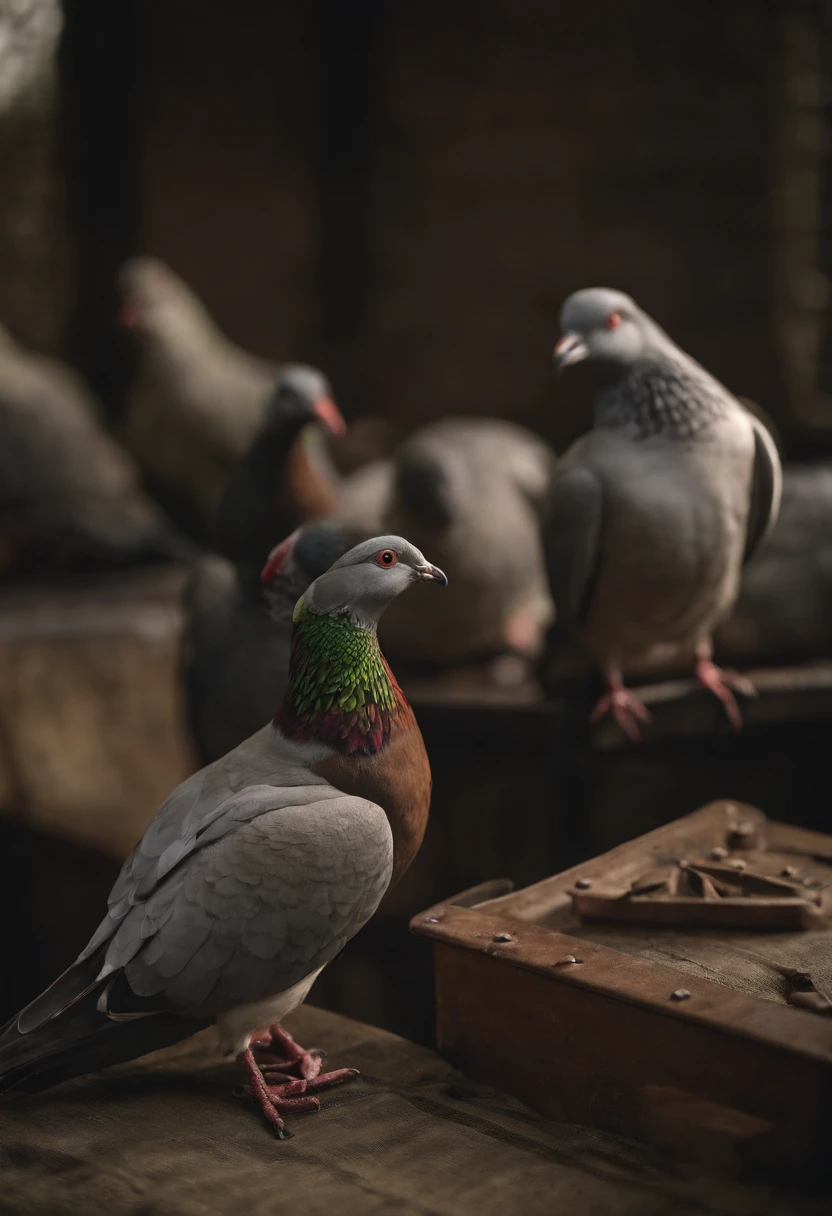 carrier pigeons in WWII