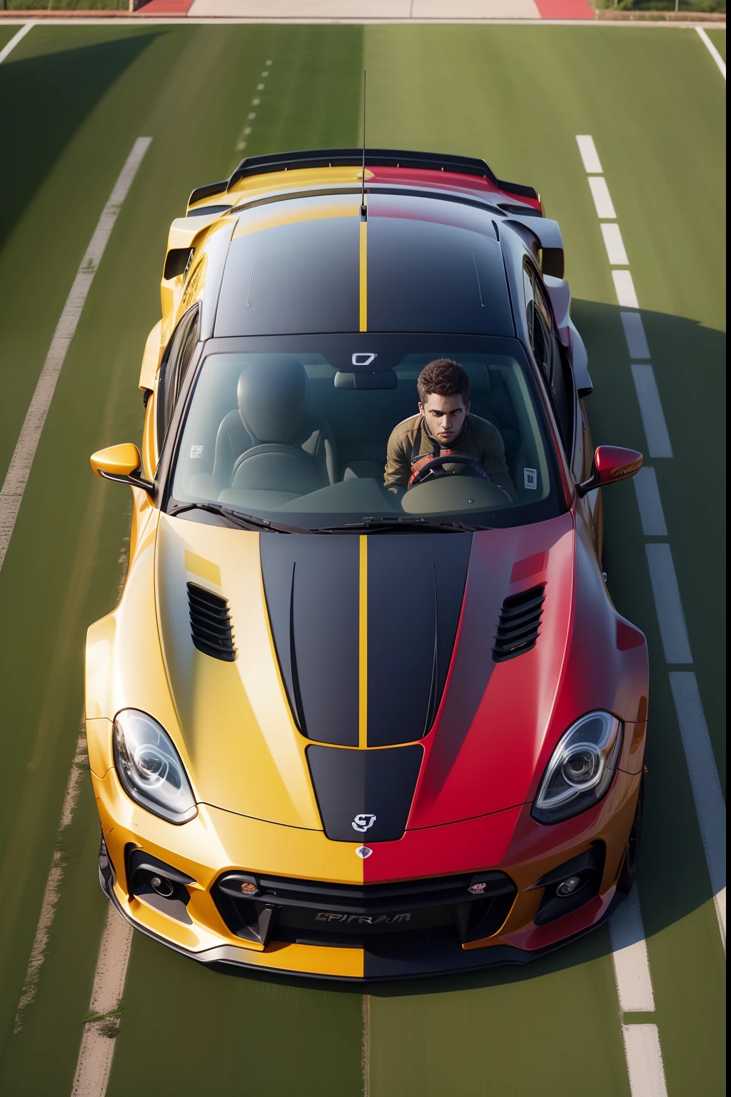 foto carro esportivo personalizado com skins