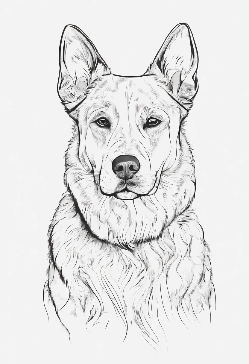 A dog