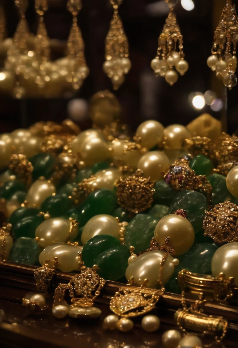 no estilo futurista,(foco total:2),(Everything is laid out in a display case:1.3),(pearling|Hisui|jade|ametista|Safiras|Produtos Gold|Produtos de prata|Ouro roxo|Magical jewels|antiquary|Joia Vermelha|Diamante|topaz|:2),magic symbols,Magic light particle effect,Luxo de alta tecnologia, Joias de alto valor,,Metais de alto valor,artigos de luxo,Puzzles are forbidden, Antecedentes detalhados e complexos, Glittery, luz reflexiva, hiper HD, Premiados, A high resolution, High detail, Chiaroscuro, Cinematic lighting, master part, Traching de raias,estruturalmente correto, Super Detalhe, alta qualidade, Detalhes altos, melhor qualidade, 16k