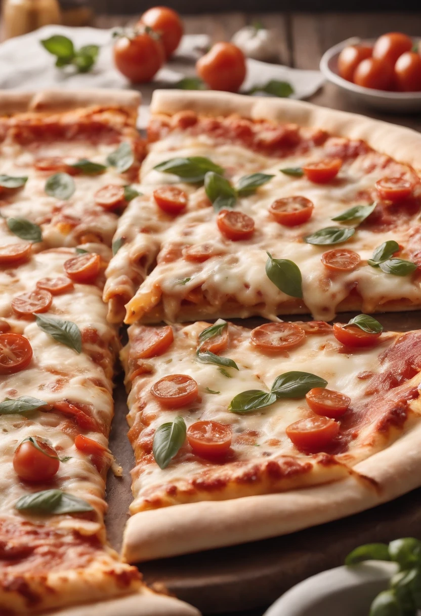 Juicy and tasty、hot、promo photo、intricate-detail、hdr、film like、adobe lightroom、delicate、Pizza and pasta