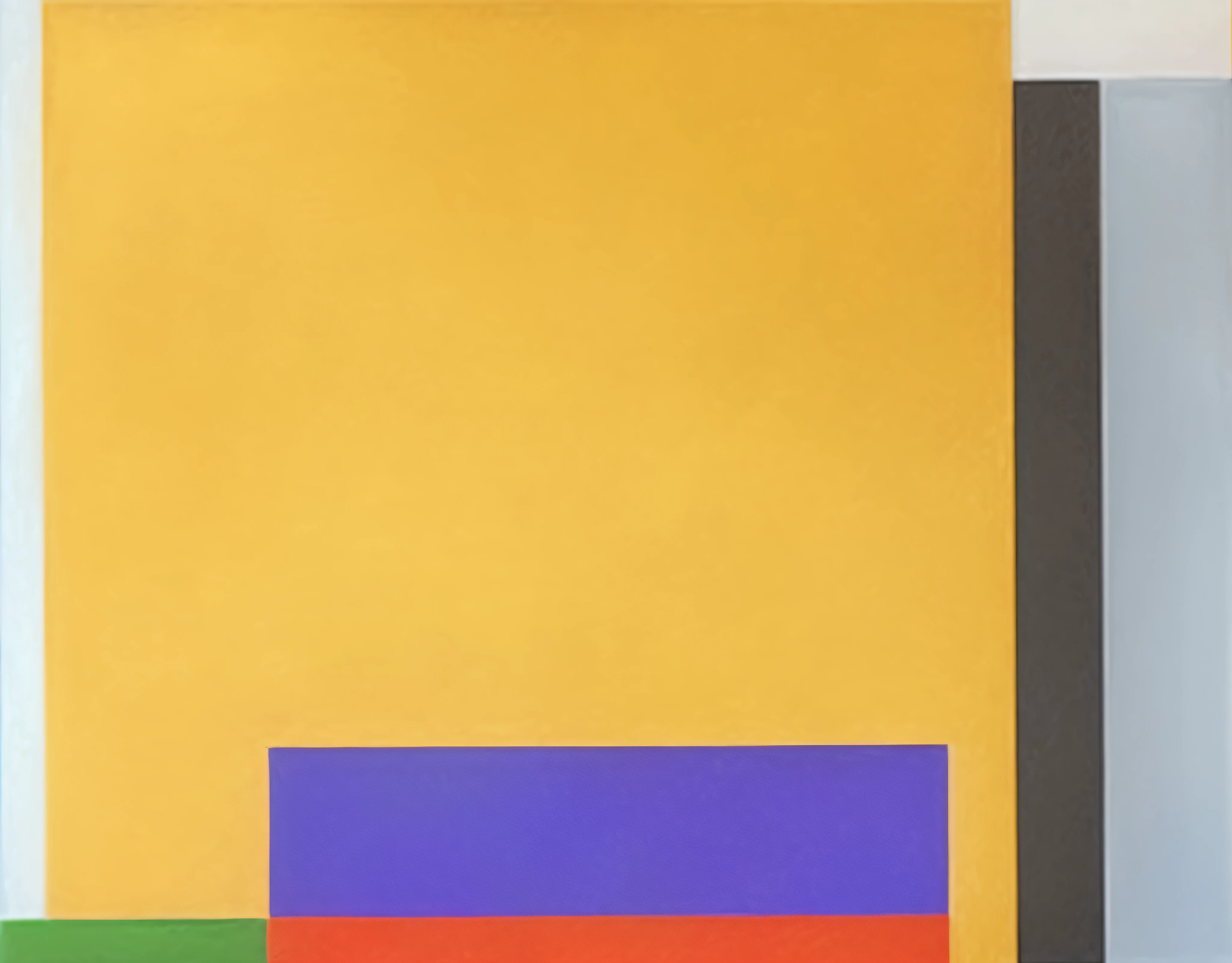 uma pintura de um amarelo, azul, quadrado vermelho e verde, resumo e / ou modernismo, Verniz sobre tela, geometric abstraction, pintura de campo de cores, Pintura minimalista abstrata, pintura integral, uma pintura minimalista, Composition of suprematism, Five-star oil on canvas, pintura minimalista, inspirado em Malevich, Devine Composition Golden Feed, Contemporary painting, Frenetic oil painting