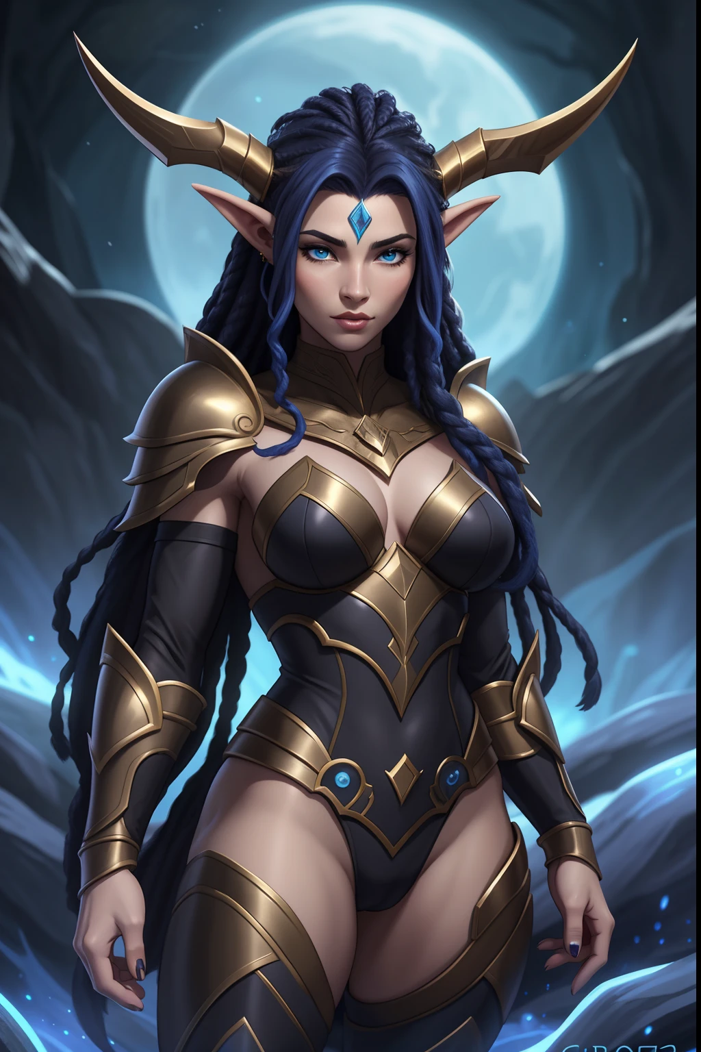 Uma mulher Moreno de 15 anos, uma mulher bissexual, seios , position of 69 position, cabelo afro caindo para a frente, Rasta type but braided, com belos seios corpo perfeito com , a wide thigh is beautiful a woman, com seios lindos corpo perfeito, uma coxa larga, is beautiful a destination with ,vario expression sexual pose, erotic cinematic lighting, detalhe intrincado, fotografia, Film shooting, 8k, --FARIA um close up de uma mulher com tinta azul no corpo, Djinn human hybrid, epic 3 d oshun, Tiefling azul, asian female water elemental, djinn azul, epic exquisite character art, Vencedor do concurso Artstation, Vencedor do concurso CGSetline!!, Vencedor do concurso CGSetline!!!, arte do personagem de fantasia, Artgerm Julie Bell Beeple The cast of the upcoming DC Universe film, powerful fantasy epic legends, heroes of might and magic, epic legends game icon, epic fantasy style, deuses antigos, Rainha e governante do universo, mystical atlantean valkyrie, Trindade, amazing mmorpg, epic real fantasy, Heroes of Power and Magic 3, personagens de fantasia, glorioso, epic fantasy HD art style