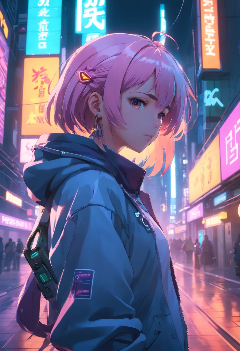 Girl, fade cut hair, neon colored hair, best pose((Best quality)), ((masterpiece)), (highly detailed:1.3), 3D, beautiful (cyberpunk:1.3) female hacker with thick voluminous hair operating a computer terminal, computer servers, LCD screens, fibre optic cables, corporate logos,HDR (High Dynamic Range),Ray Tracing,NVIDIA RTX,Super-Resolution,Unreal 5,Subsurface scattering,PBR Texturing,Post-processing,Anisotropic Filtering,Depth-of-field,Maximum clarity and sharpness,Multi-layered textures,Albedo and Specular maps,Surface shading,Accurate simulation of light-material interaction,Perfect proportions,Octane Render,Two-tone lighting,Low ISO,White balance,Rule of thirds,Wide aperature,8K RAW,Efficient Sub-Pixel,sub-pixel convolution,luminescent particles,
