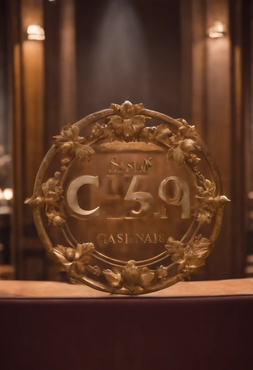 logotipo, sala de sinais, cassino, apostas