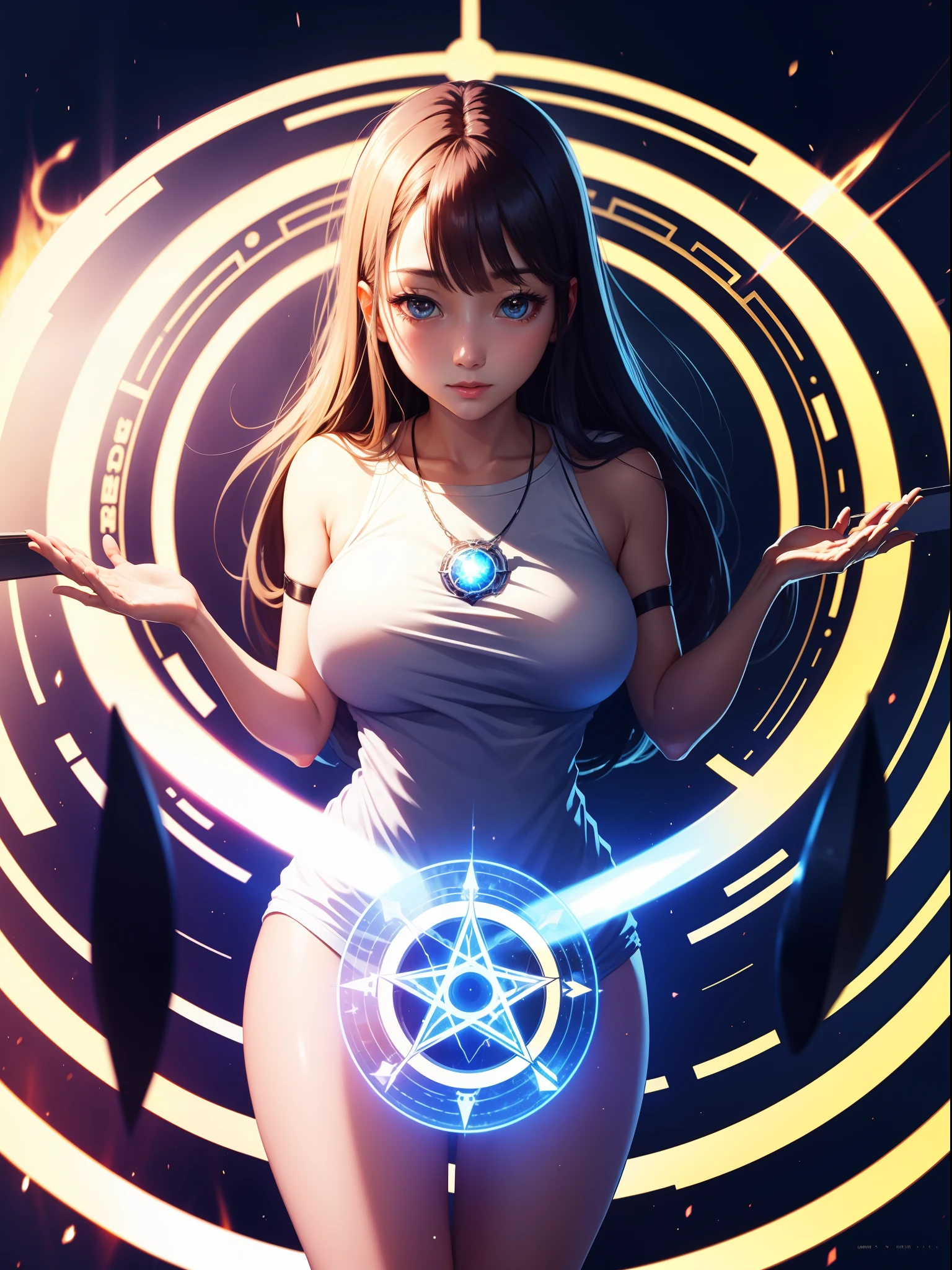 Shining magic circle、1womanl