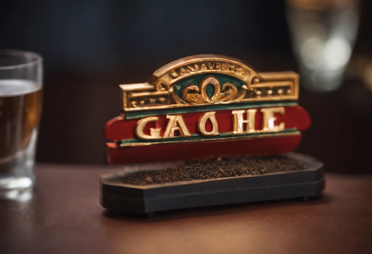 Imagine a modern and attractive logo for the brand 'GanhaTudoBet'. The brand is related to betting and gambling. Try to incorporate elements that symbolize luck, victory and fun. Think about colors that convey confidence and excitement. Remember that the logo must be memorable and capable of representing the brand in a unique and impactful way.