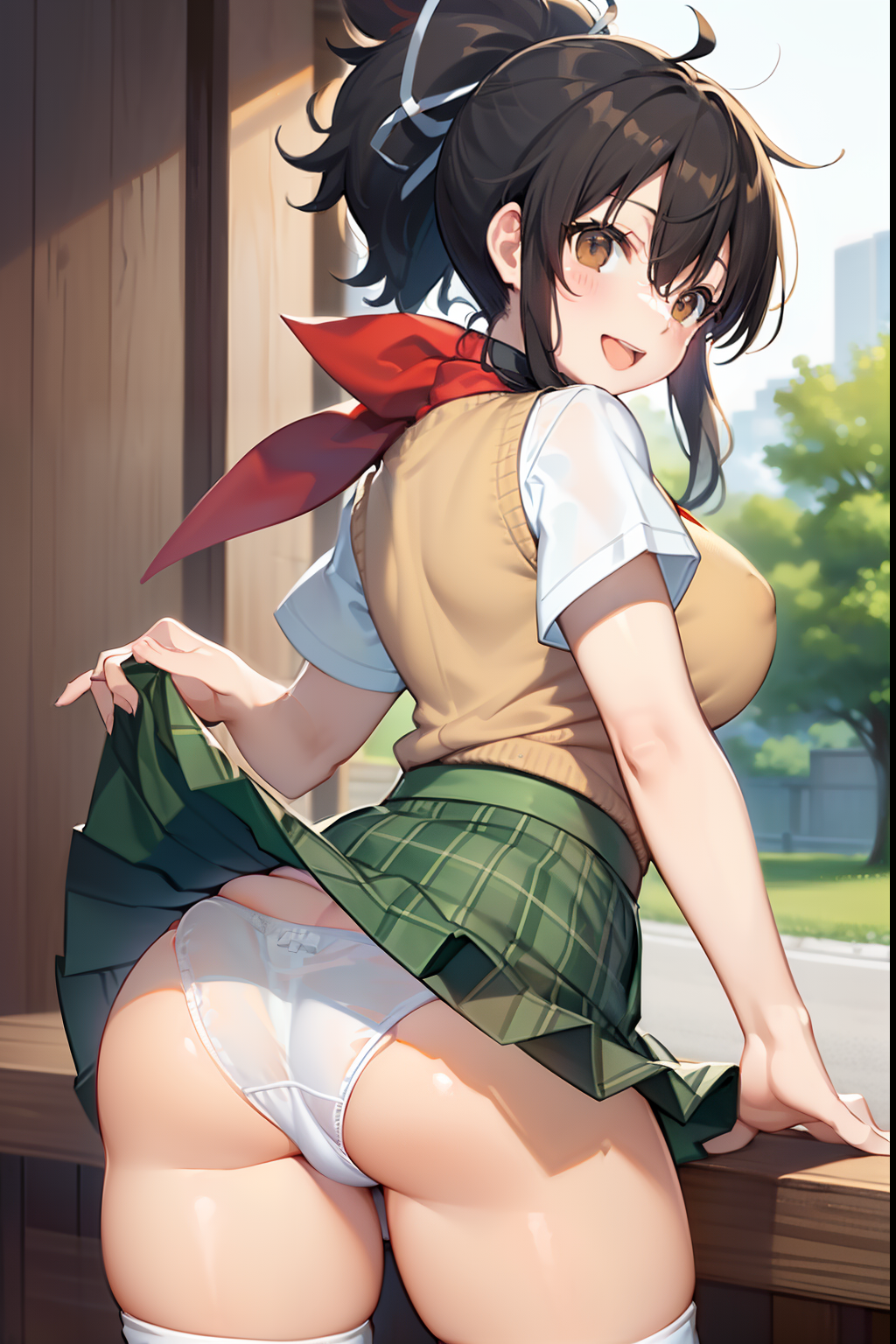 Asuka from Senran Kagura - Kitsune Ais Flexibility Version v1.0