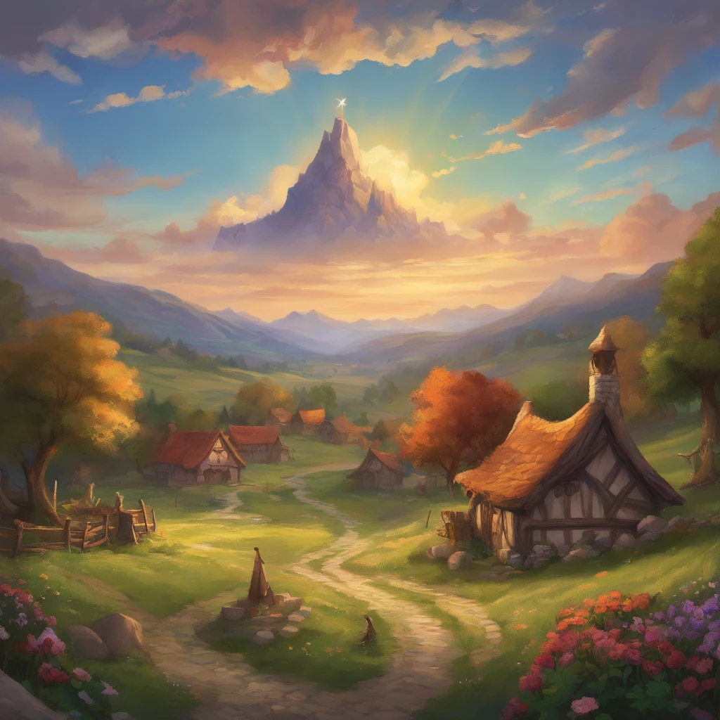top-quality, masterpiece, ultra-detailliert, elvish, Being in a European village, At the concert, Sad atmosphere