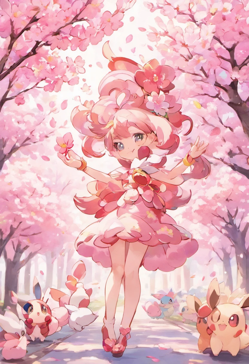 cherry blossom style pokemon