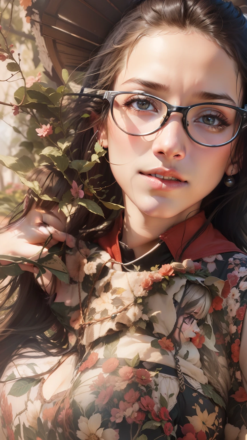 Girls face  realistic background editing