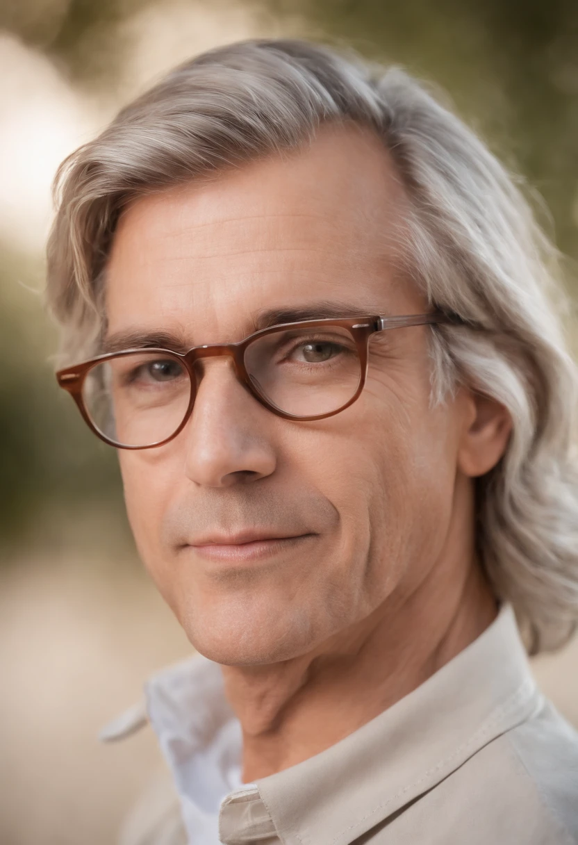 (((cabelo castanho claro e raso))) tez justa, homem em torno de 60 anos, cabelos brancos naturais e rasos, olhos castanhos, vestindo batina, dentro de uma igreja, Ultra sharp focus, tiro realista, Vision glasses