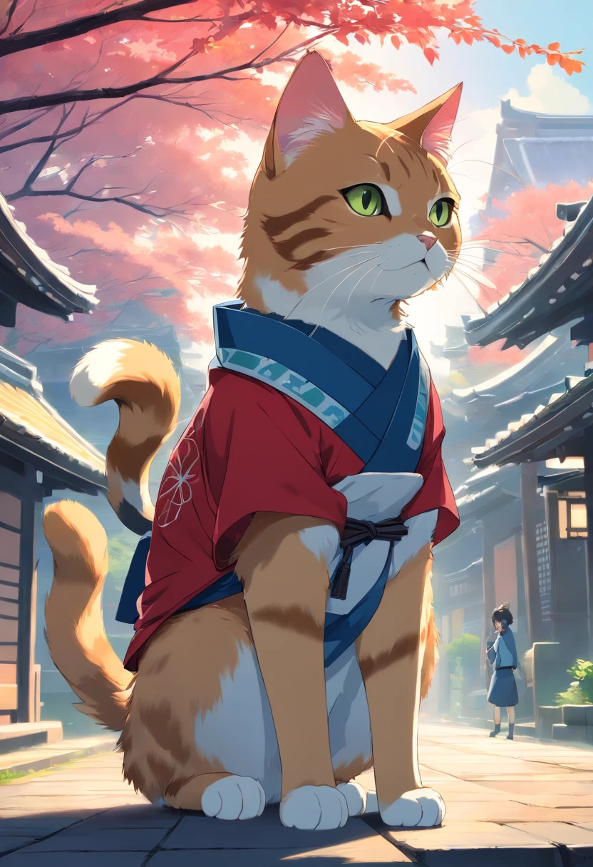samurai cat