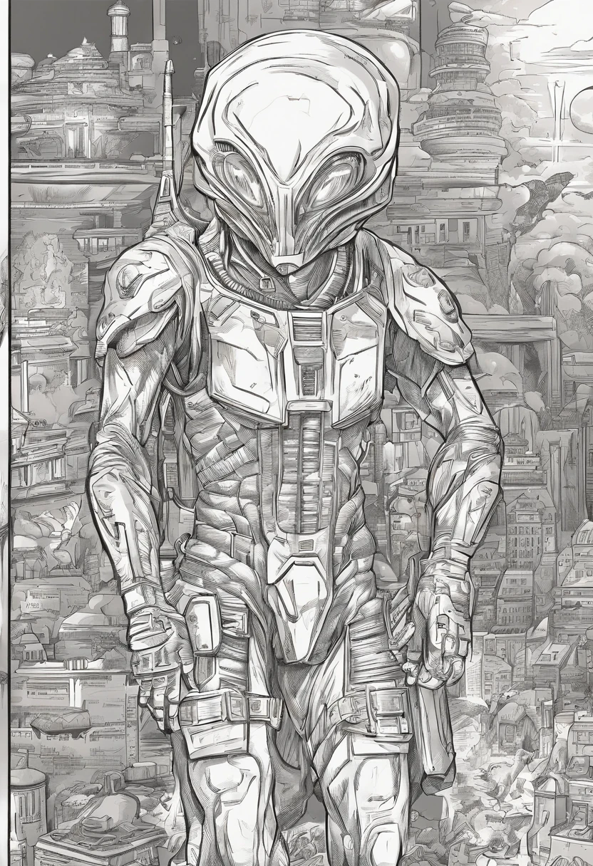 alien portrait (upper body:1.5)