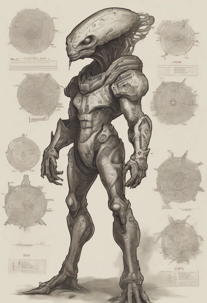 alien portrait (upper body:1.5)