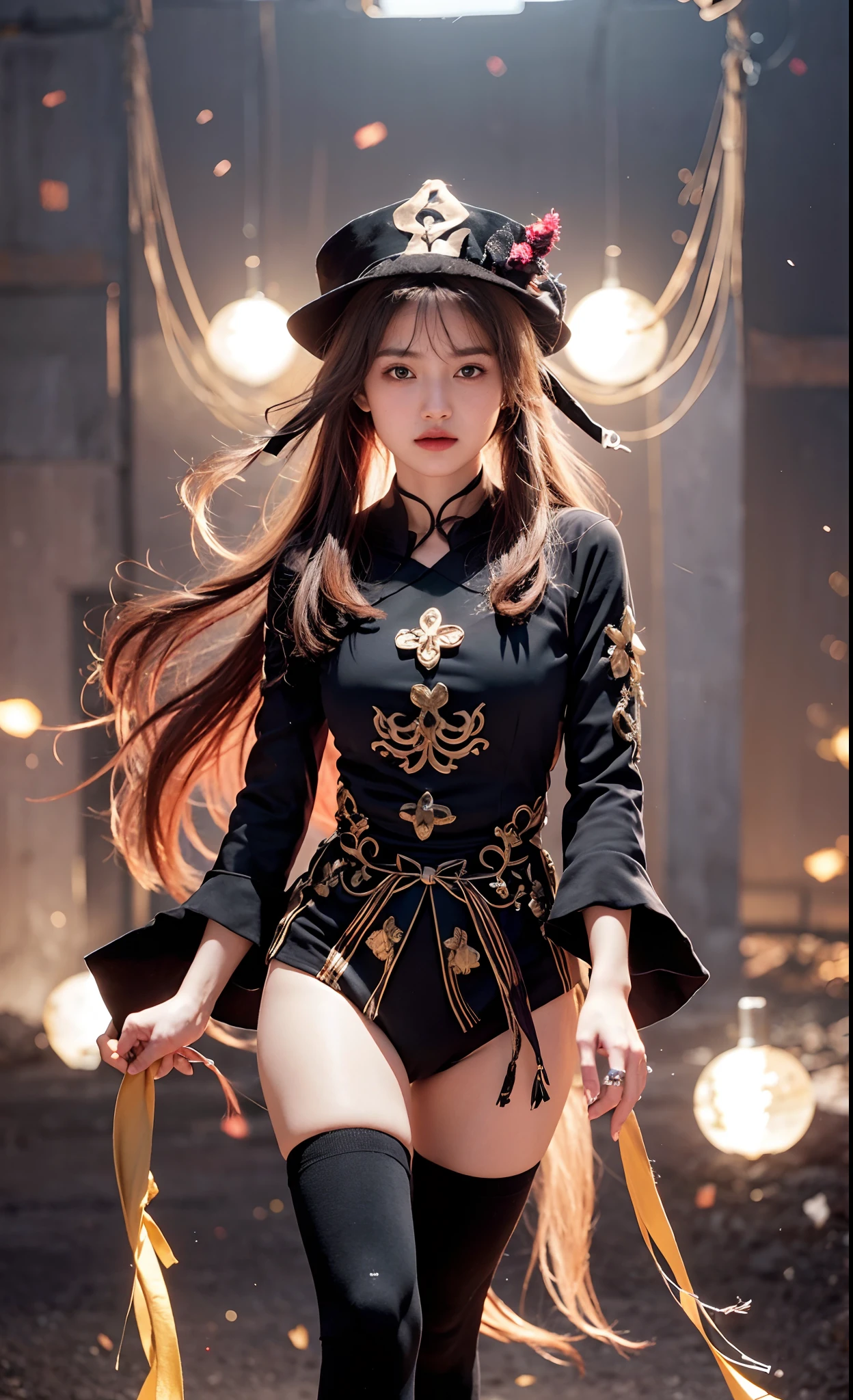 Best quality, masterpiece, ultra high res, (photorealistic:1.4), raw photo, 1girl, offshoulder, in the dark, deep shadow, low key, cold light