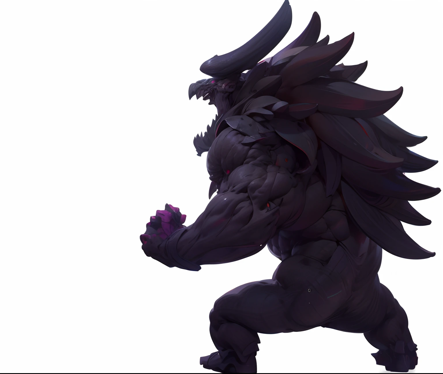 Game character standing drawing design,ogre,short,Strong limbs,Fighting posture,Rich in color(full bodyesbian:1.4),with black background,clean backdrop,depth of fields,high light,Real light,Ray traching,OC renderer,UE5 renderer,Hyper-realistic,best qualtiy,8K,Works of masters,super-fine,Detailed pubic hair,Correct anatomy,