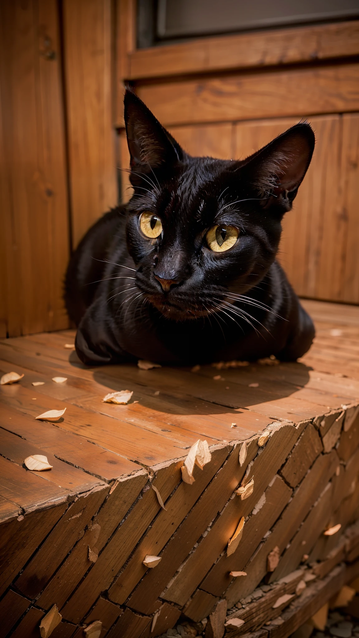 gato preto,melhor qualidade,master part, 4k, Ultra realista, imagem em tons azuis, melhor qualidade,