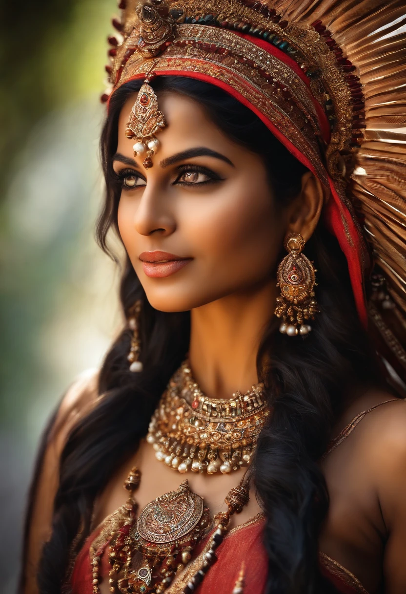 Sexy naked girl indian, 8k , ultra realistic